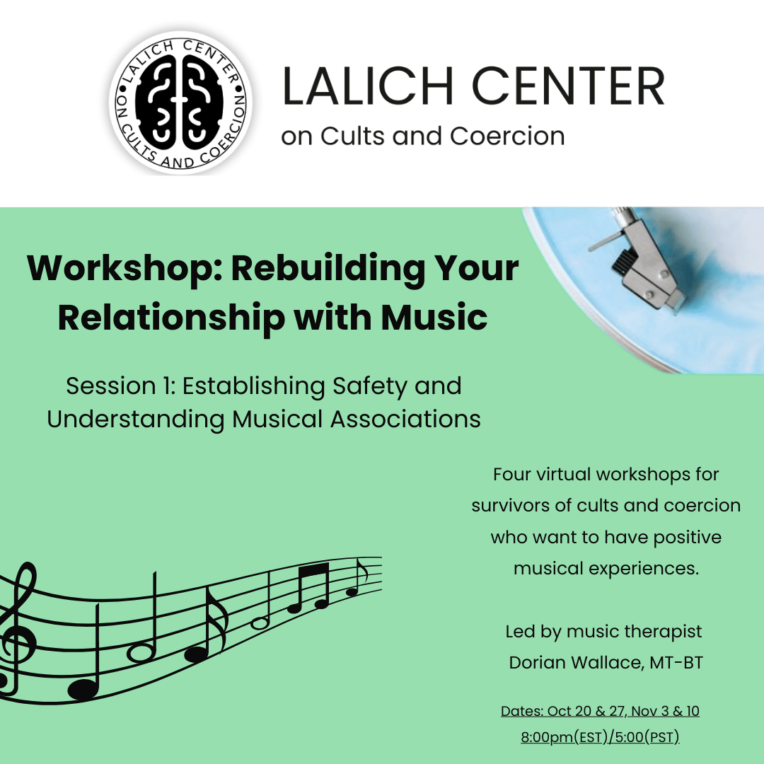 Our Services- Lalich Center on Cults and Coercion with Dr. Janja Lalich